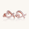 The Amore Studs – Rose Gold - AnaClair