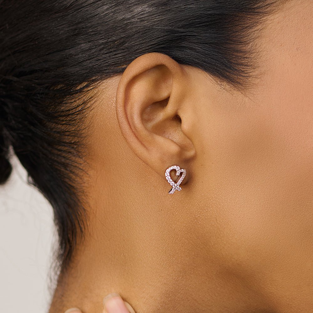 The Amore Studs – Rose Gold - AnaClair