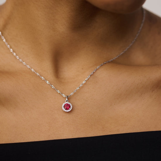 The Crimson Glow Necklace - AnaClair