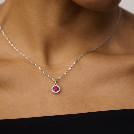 The Crimson Glow Necklace - AnaClair