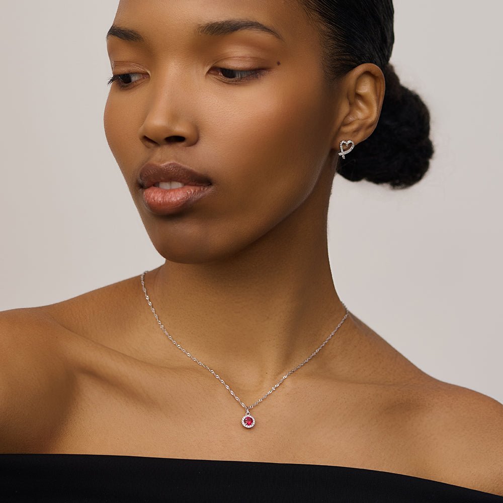The Crimson Glow Necklace - AnaClair