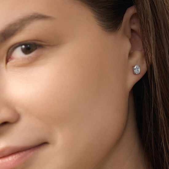 The Velvet Glow Studs – Rose Gold - AnaClair