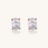 The Velvet Glow Studs – Rose Gold - AnaClair