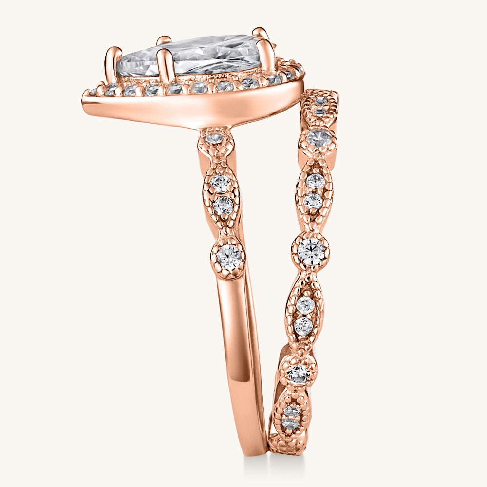 The Undying Love Ring β Rose Gold - AnaClair