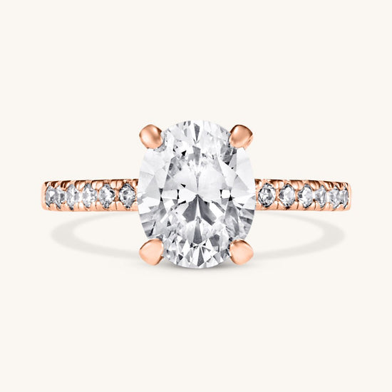 The Harmony Vow Ring – Rose Gold - AnaClair