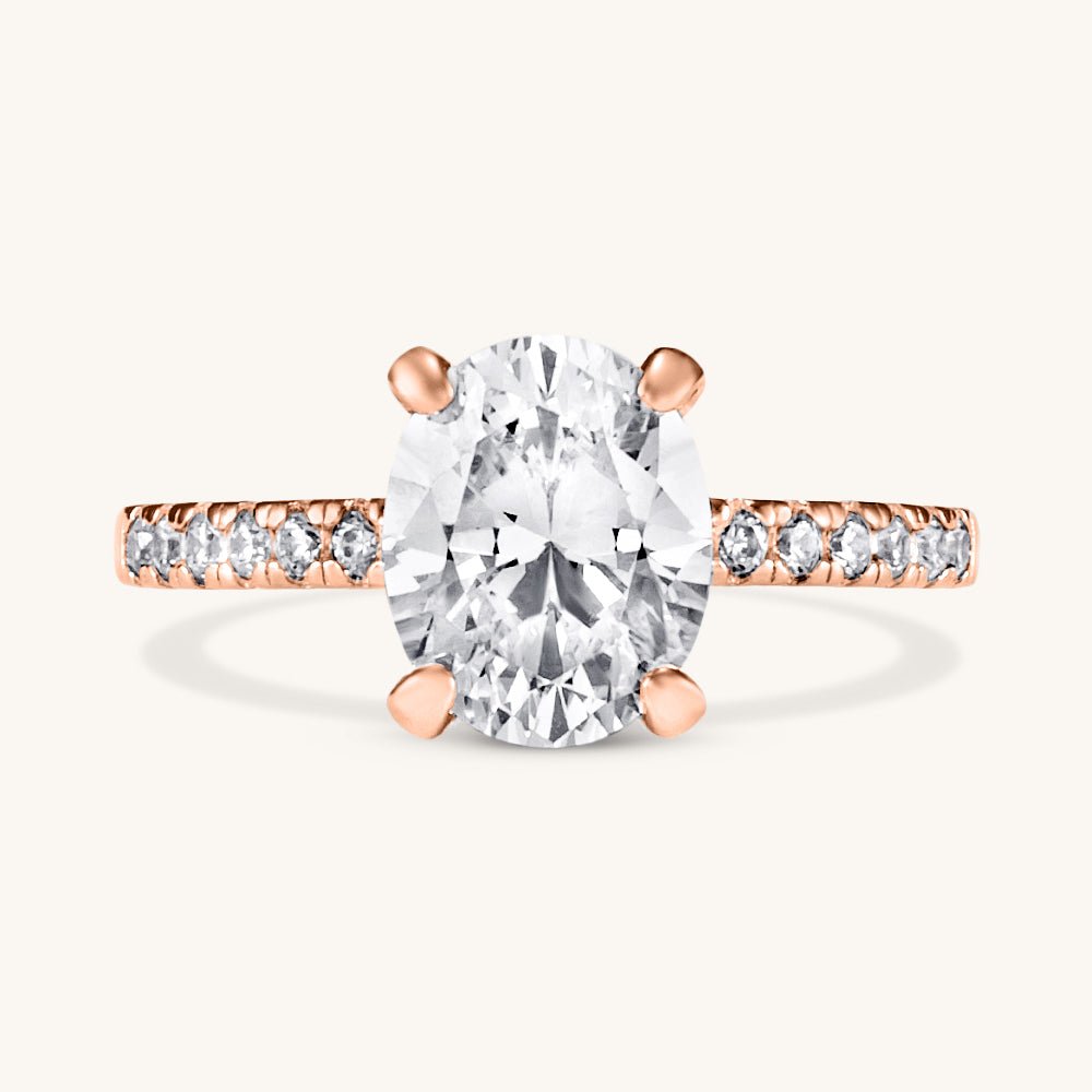 The Harmony Vow Ring – Rose Gold - AnaClair