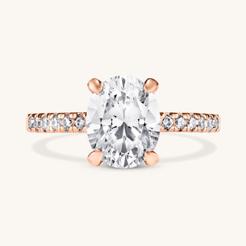 The Harmony Vow Ring – Rose Gold - AnaClair