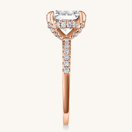 The Harmony Vow Ring – Rose Gold - AnaClair