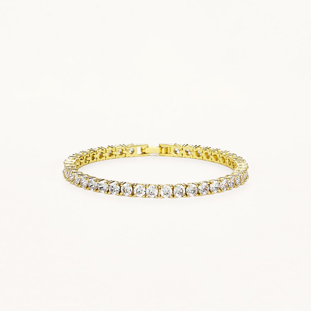 The Aurelle Tennis Bracelet - Gold - AnaClair