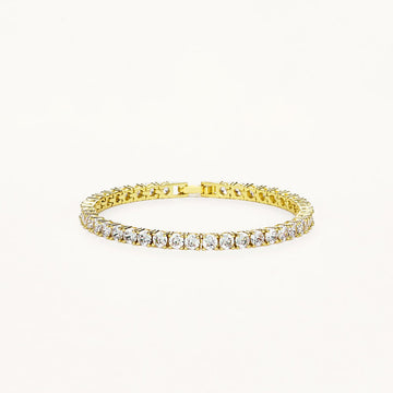 The Aurelle Tennis Bracelet - Gold - AnaClair