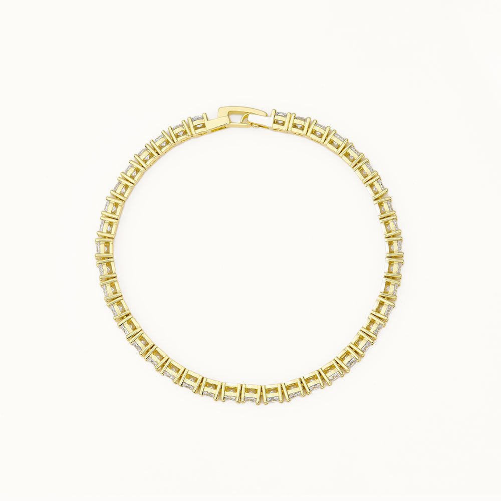 The Aurelle Tennis Bracelet - Gold - AnaClair