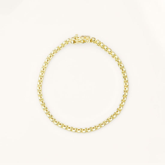 The Celeste Tennis Bracelet - Gold - AnaClair