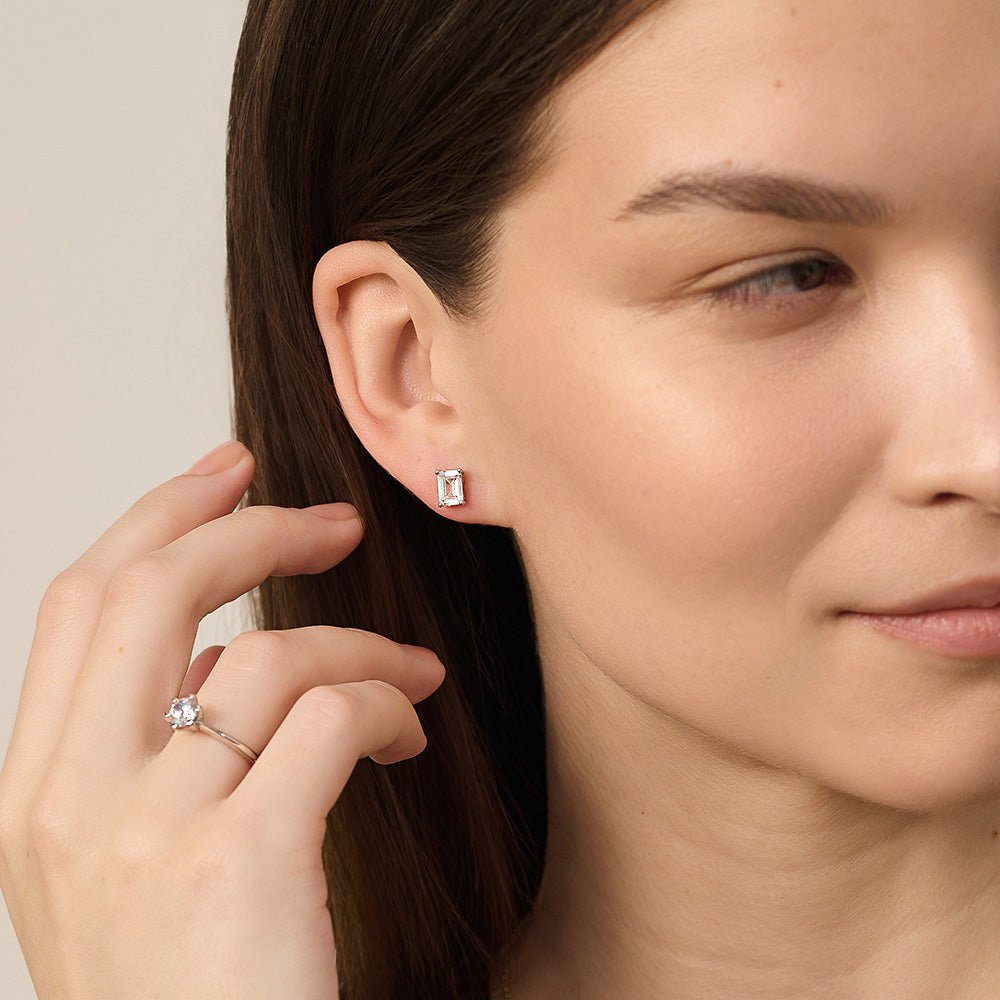 The Gilded Elegance Studs – Rose Gold - AnaClair