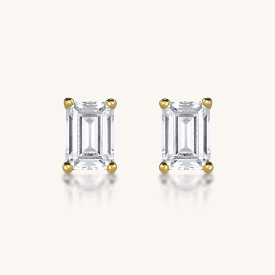 The Gilded Elegance Studs – Gold - AnaClair