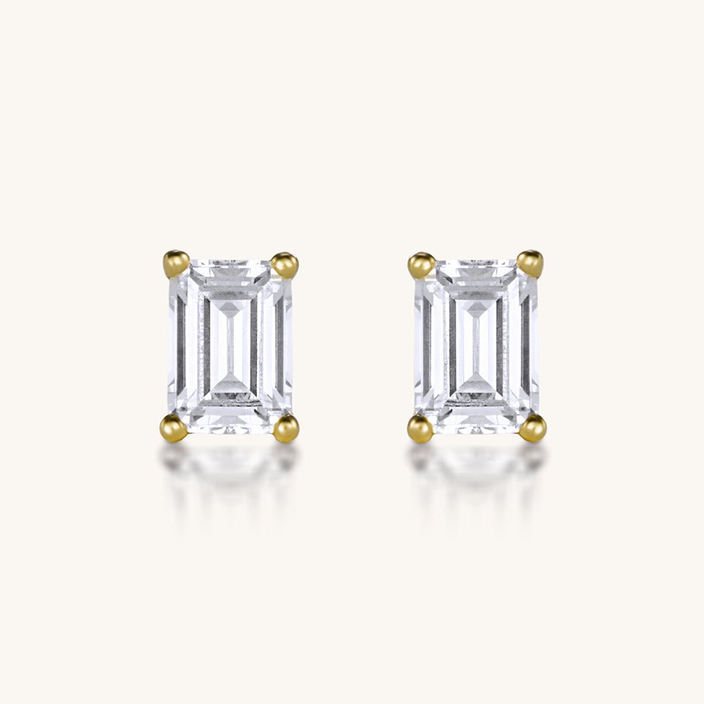 The Gilded Elegance Studs – Gold - AnaClair