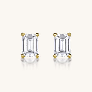 The Gilded Elegance Studs – Gold - AnaClair