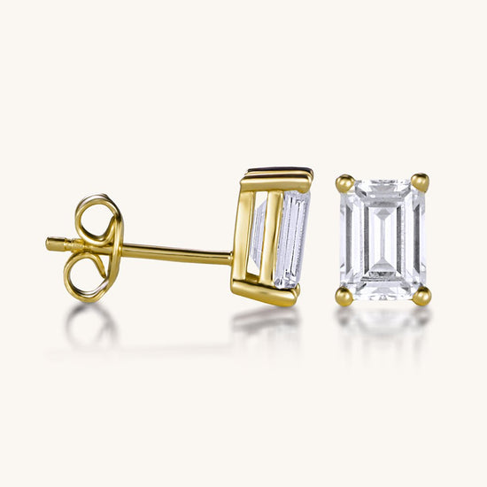 The Gilded Elegance Studs – Gold - AnaClair