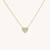 The Belle Heart Necklace - Gold - AnaClair