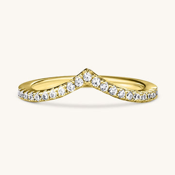 The Deco Star Ring – Gold - AnaClair