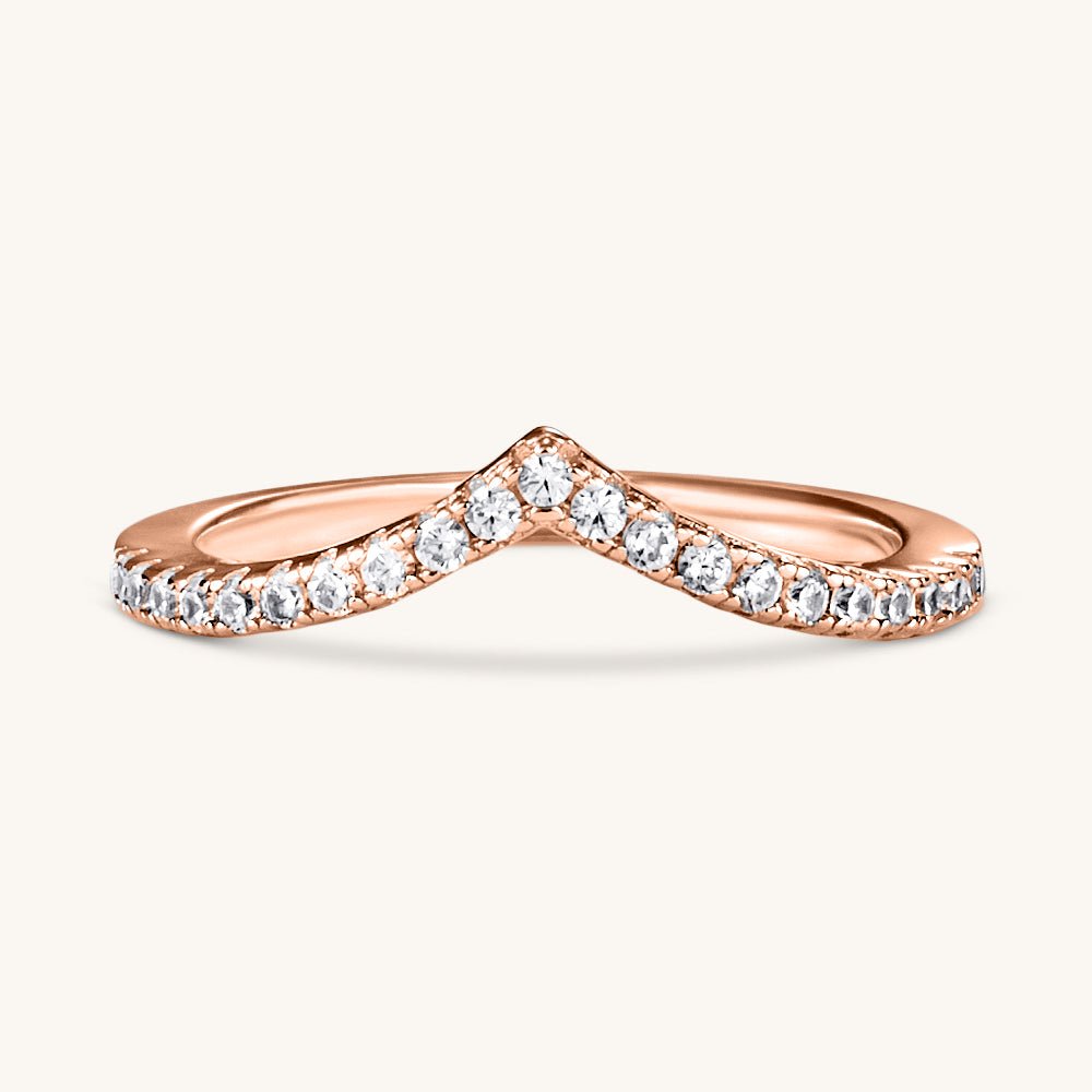 The Deco Star Ring – Rose Gold - AnaClair