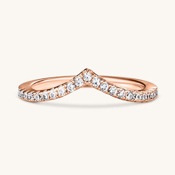 The Deco Star Ring – Rose Gold - AnaClair