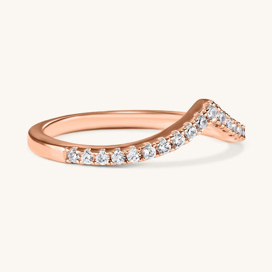 The Deco Star Ring – Rose Gold - AnaClair