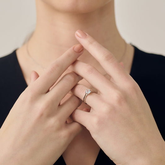 The Stardust Ring – Rose Gold - AnaClair