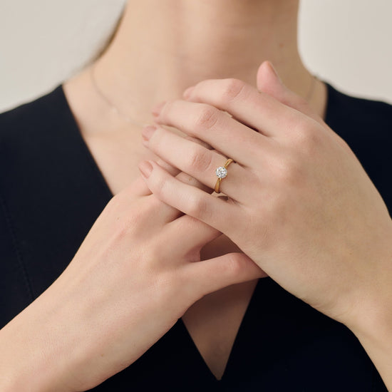 The Stardust Ring – Gold - AnaClair