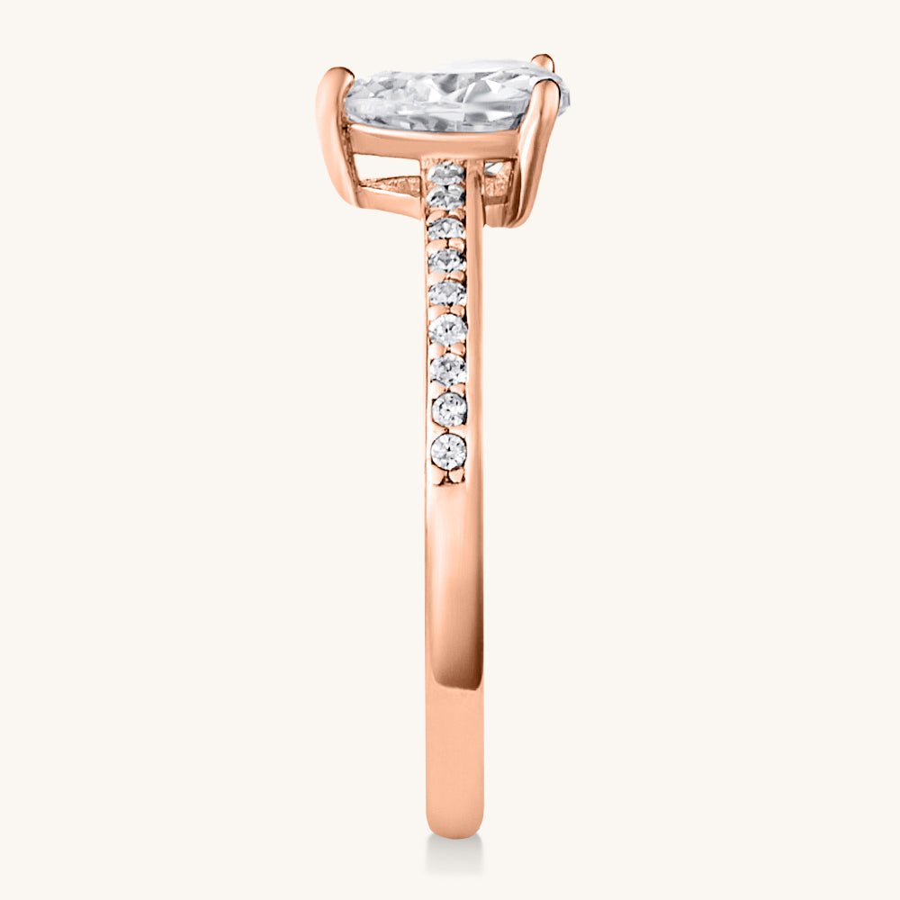 The Pure Love Ring – Rose Gold - AnaClair