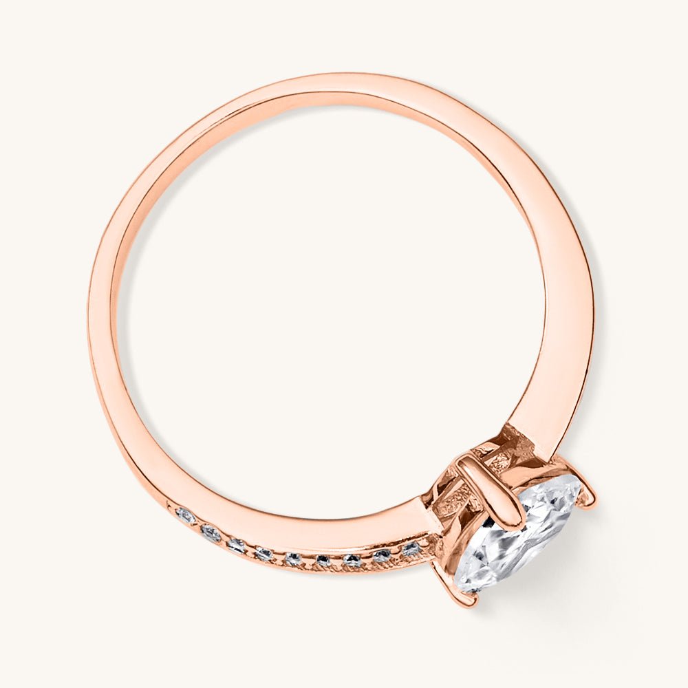 The Pure Love Ring – Rose Gold - AnaClair