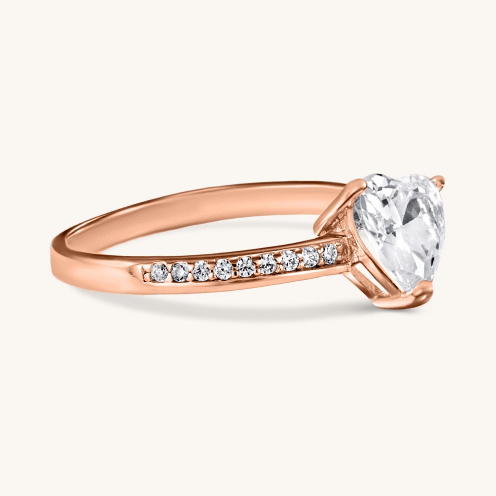 The Pure Love Ring – Rose Gold - AnaClair