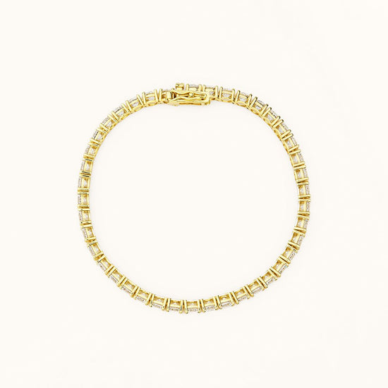 The Ophelia Tennis Bracelet - Gold - AnaClair
