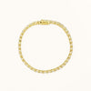 The Ophelia Tennis Bracelet - Gold - AnaClair