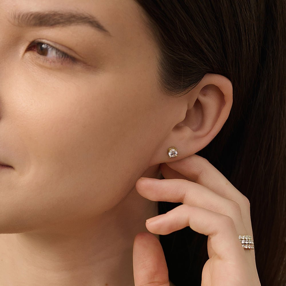 The Aurora Studs – Rose Gold - AnaClair