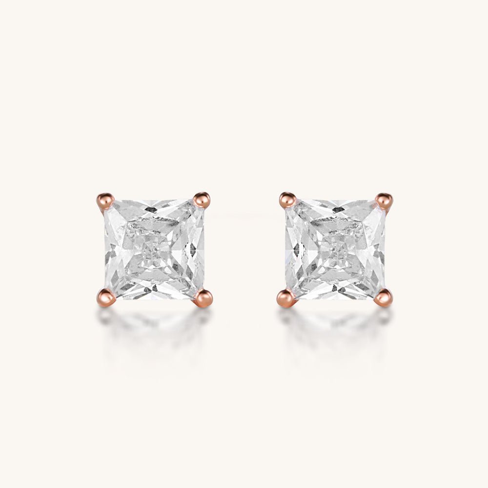 The Princess Studs – Rose Gold - AnaClair