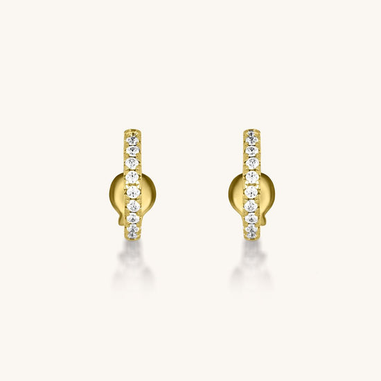 The Celestial Hoops – Gold - AnaClair