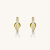 The Celestial Hoops – Gold - AnaClair