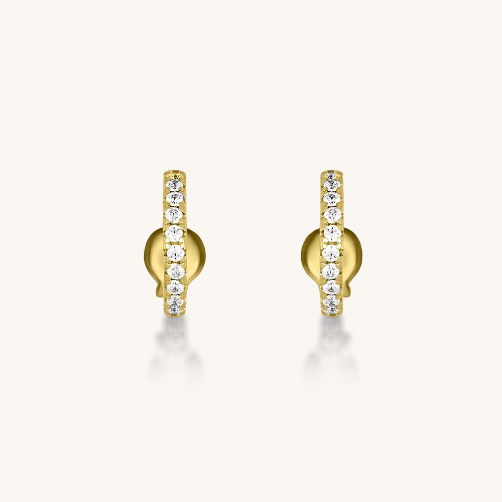 The Celestial Hoops – Gold - AnaClair