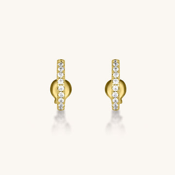 The Celestial Hoops – Gold - AnaClair