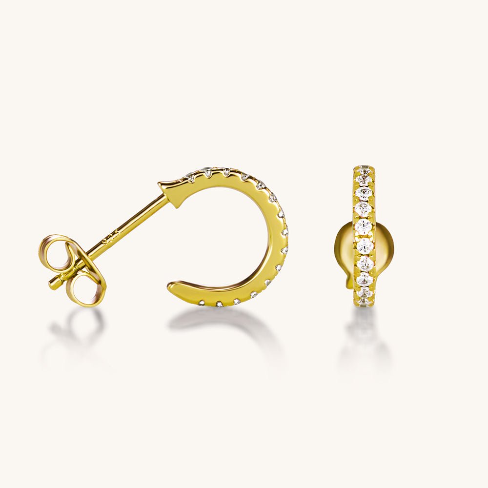 The Celestial Hoops – Gold - AnaClair