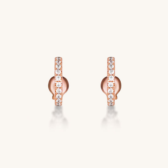 The Celestial Hoops – Rose Gold - AnaClair