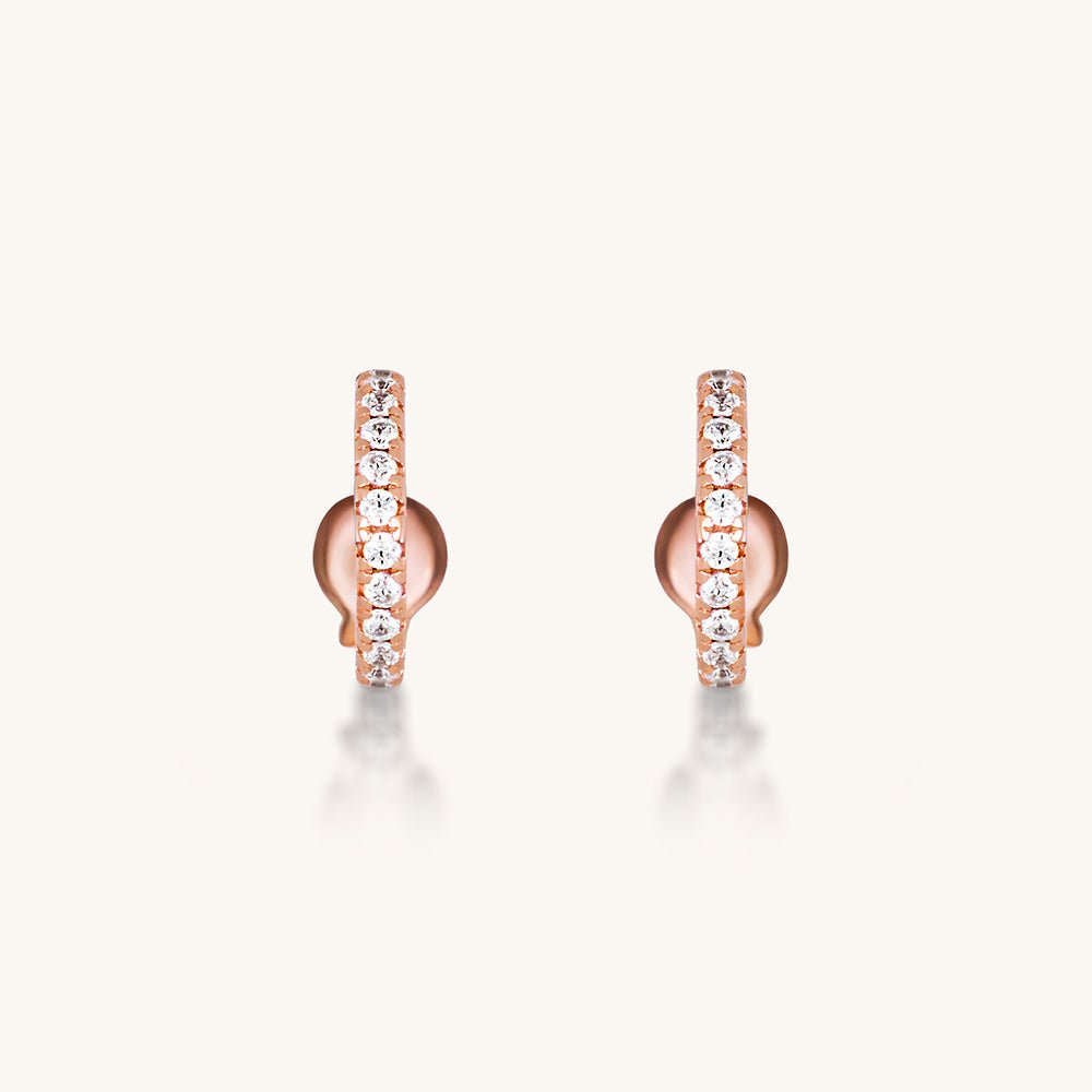 The Celestial Hoops – Rose Gold - AnaClair