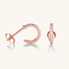 The Celestial Hoops – Rose Gold - AnaClair