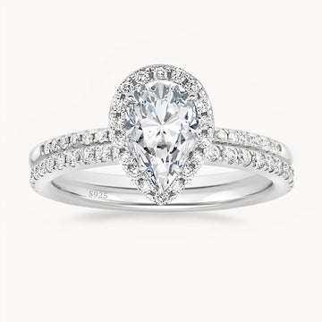 The Nova Moissanite Ring - White Gold