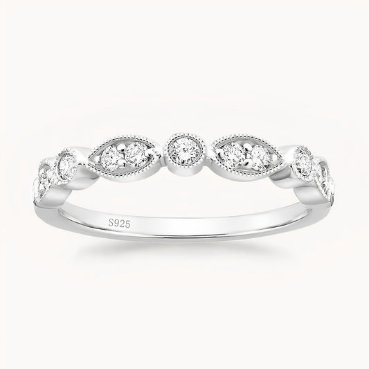 The Eternal Spark Moissanite Ring - White Gold