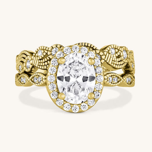 The Faithful Glow Ring – Gold - AnaClair