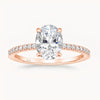 The Harmony Vow Ring - Rose Gold