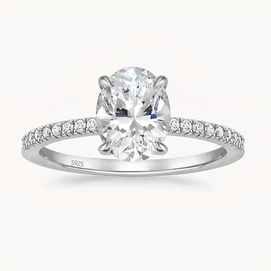 The Harmony Vow Ring - White Gold