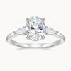 The Dreamer Moissanite Ring - White Gold