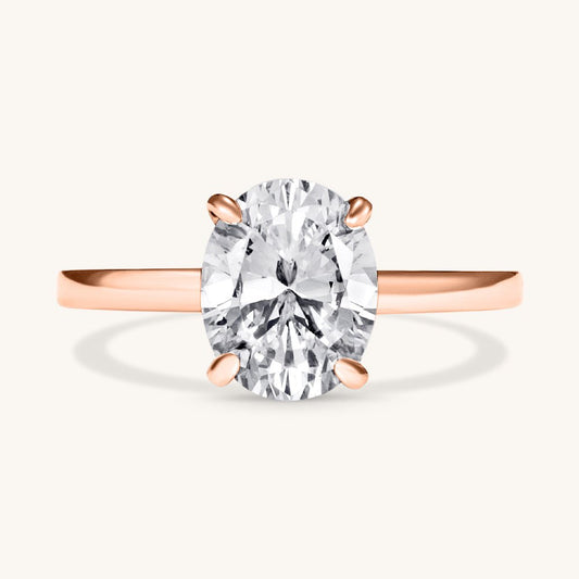 The Fated Vow Ring – Rose Gold - AnaClair